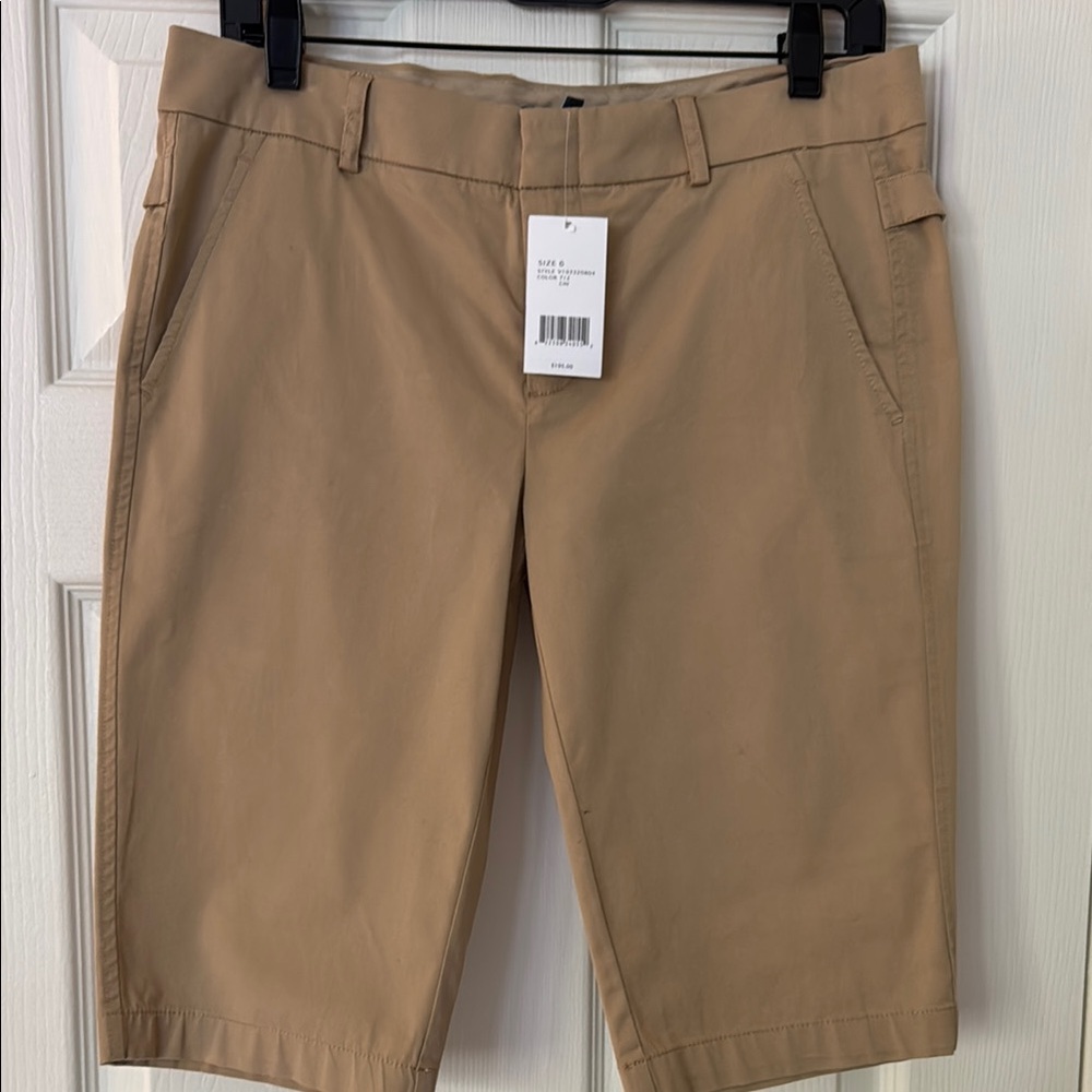 Vince Beige/Tan Bermuda Shorts